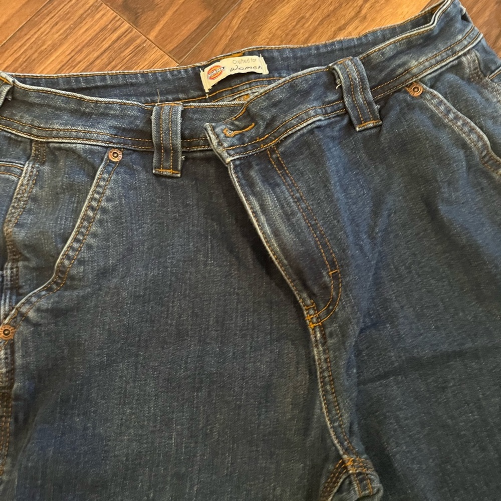 Dickie’s denim carpenter pants.